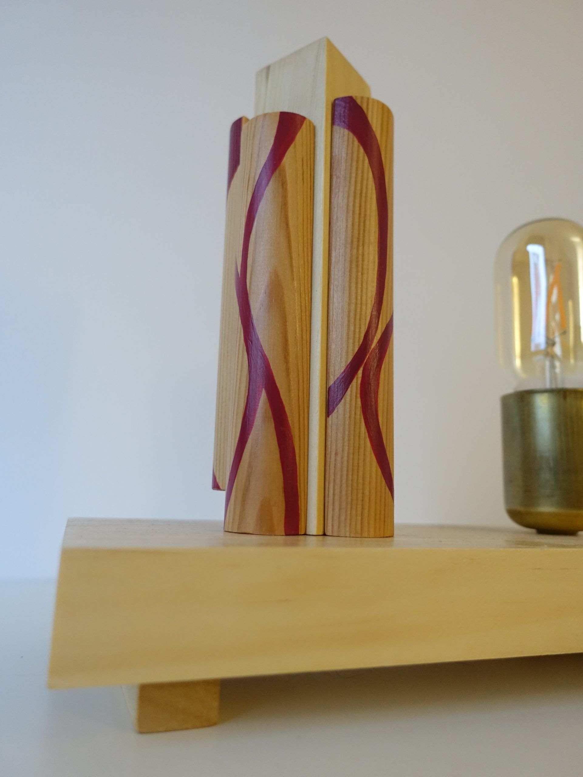 Lámpara Japo. Madera minimalista Lámpara Japo. Venta online lámparas