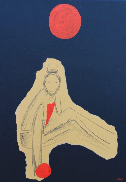 Pintura original ¨Si¨. Vindas Arte