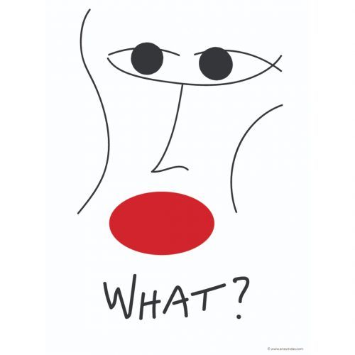 Laminas serien preguntas - What? Tienda Ana Vindas